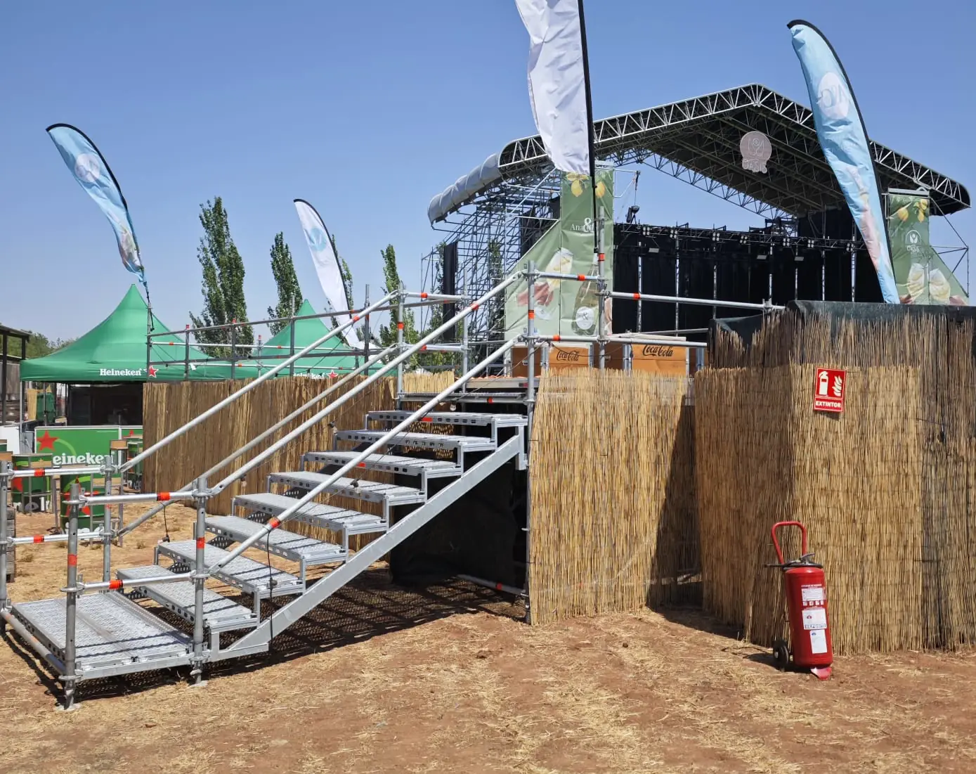 Escenario imagen frontal Oasis Sound